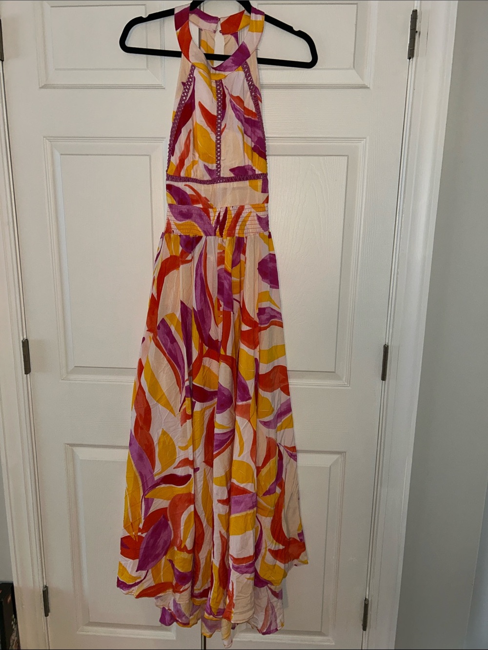 Able the Label Women's Multicolor Halter Maxi Dress